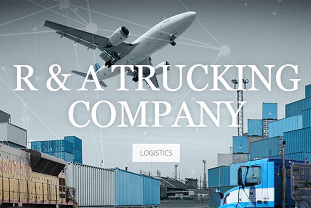 trucking web design