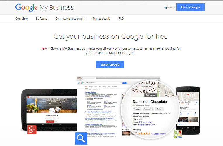claiming google my business