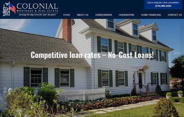Colonial Mortgage Real Estate New Site KO Websites
