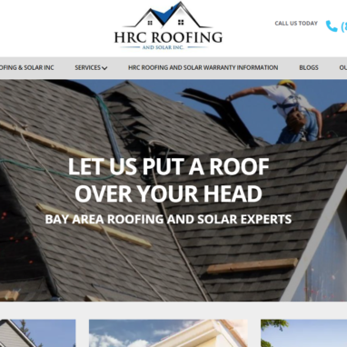 Digital Marketing Services and Website Development For Local Roofing Company
