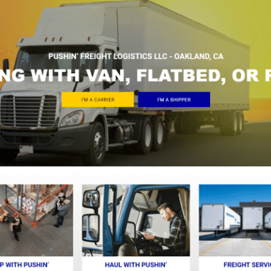 Bay Area Website Design Revolutionizes Trucking Logistics